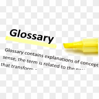 Glossary Of Terms Clipart