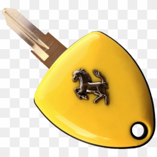 Klassik Yellow Double-sided Enzo Style Key For Ferrari - Caju Para Colorir Clipart