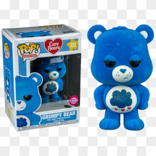 Care - Grumpy Bear Funko Pop Flocked Clipart