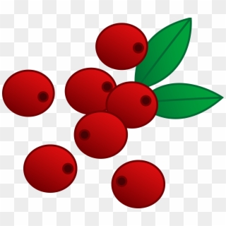 Fall - Red Berries Clip Art - Png Download