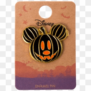 Mickey Mouse Jack O' Lantern Enamel Pin - Honeybee Clipart