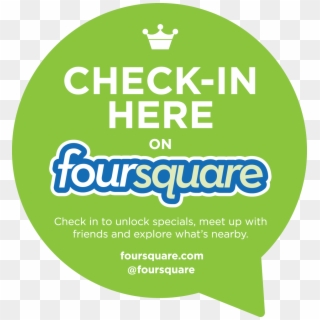 Foursquare Offering Free Movie Tickets At Comic Con - Check In For Discount Clipart