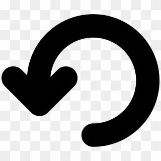 Circular Arrow Png - Undo Symbol Clipart