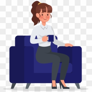 Sit Back And Relax While Our Specialists Review Your - Sitting Clipart