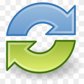 Synchronize, Sync, Arrows, Cycle, Recycling, Round - Freefilesync Icon Clipart