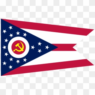 Ohio Communist Flag - Ohio Flag Clipart