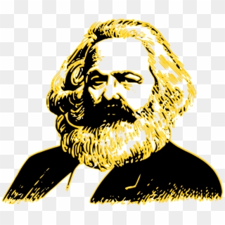 Capital Marxism Communism Grundrisse The Communist - Karl Marx Clip Art - Png Download