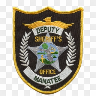 Manatee County Sheriff Badge Clipart