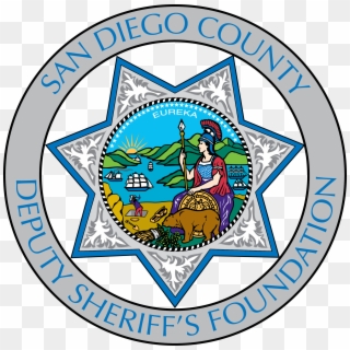 San Diego County Deputy Sheriff's Foundation - San Diego County Sheriff Logo Clipart