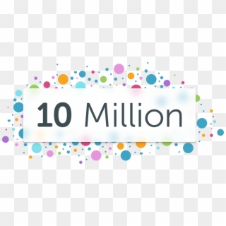 Periscope, By The Numbers - 10 Million Clipart