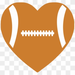 Football Heart Albb Blanks Png Library - Football Heart Clipart Black And White Transparent Png