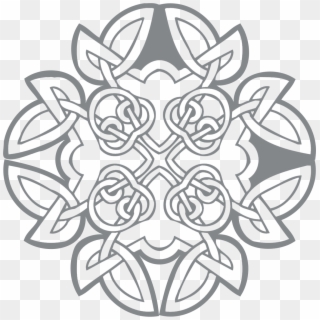 Celtic Ornament Vector Free Sun - Carving Patterns Png Clipart