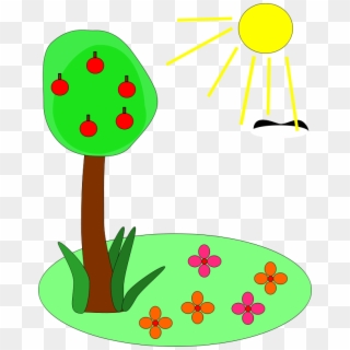 Plant And Sun Png - Summer Clip Art Transparent Png