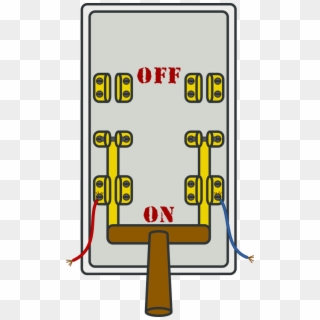 Breaker,connection - Knife Switch Clipart - Png Download