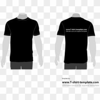Download Free Black T Shirt Template Png Png Transparent Images Pikpng