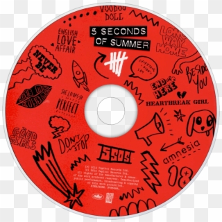 5 Seconds Of Summer Album Cover - 5 Seconds Of Summer Clipart