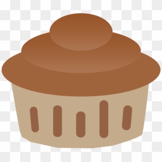 Vanilla And Chocolate Cupcake Clipart - Clipart Chocolate Cupcake - Png Download