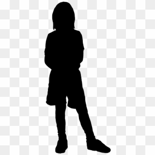 536 X 1102 10 - Silhouette Of Kid Clipart