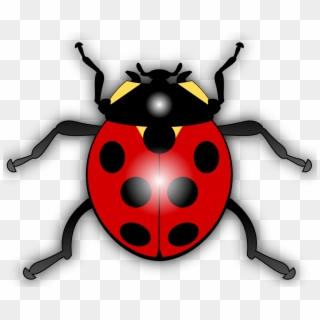 Cartoon Ladybug Clip Art Png - Ladybird Clipart Transparent Png