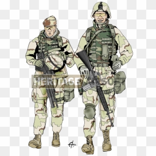 Tenue Airsoft - Soldier Clipart