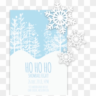 Example Of Christmas Invitation Template In Word - Template Clipart