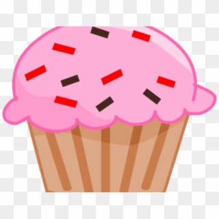 Vanilla Cupcake Clipart Sprinkle Clip Art - Cupcake - Png Download