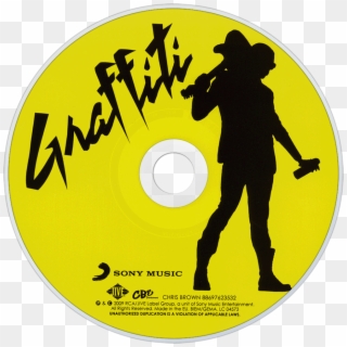 Chris Brown Graffiti Cd Disc Image - Chris Brown Graffiti Logo Clipart