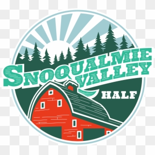 Snoqualmie Valley Half - Illustration Clipart
