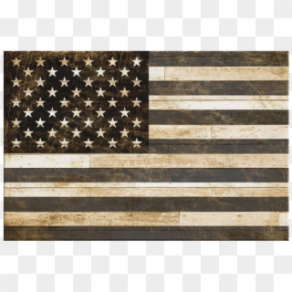 "black And White American Flag" Premium Canvas - Solberg–hunterdon Airport Clipart