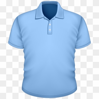 Male Blue Shirt Png Clipart - Tshirt Stock Photo Png Transparent Png
