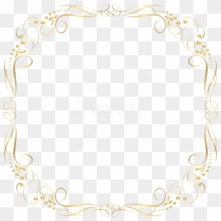 Free Png Download Border Frame Deco Clipart Png Photo - Circle Transparent Png
