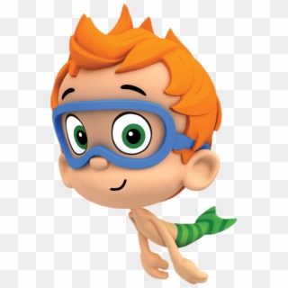 Bubble Guppies Nonny Swimming - Bubble Guppies Png Clipart