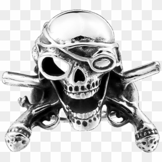 Beier Pirate Skull Ring , Png Download - Gun Clipart