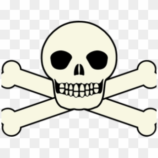 Skeleton Head Clipart Pirate Skull - Death Skeleton Head - Png Download