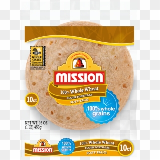 Soft Taco Whole Wheat Tortillas - Mission Low Carb Tortillas Clipart