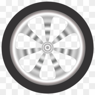 Wheel, Rim, Car, Tire, Automotive - Imagen De Llanta Png Clipart
