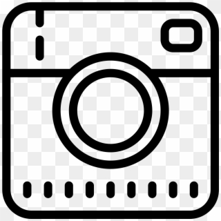 How To Use Instagram - Old Instagram Logo Black And White Clipart