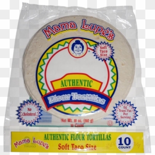 Mama Lupe's Authentic Flour Tortillas Soft Taco Size - Mama Lupe's Soft Taco Size Flour Tortillas Clipart