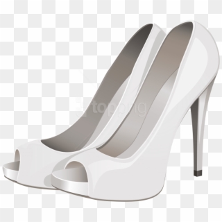 Free Png High Heels White Png Images Transparent - White High Heels Png Clipart