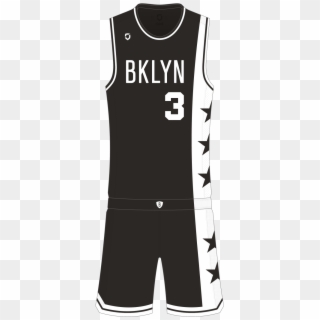 Brooklyn Nets Away - Brooklyn Nets Jersey Design Clipart