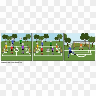 Soccer Goal - Scientific Method Soccer Clipart