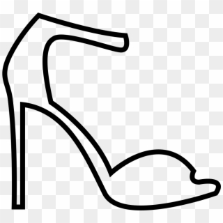 Summer High Heel Sandals Comments - White Heels Icon Png Clipart