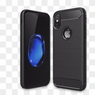 664-luxury Shockproof Armor Carbon Fiber Case For Iphone - Huawei P20 Lite Tok Clipart