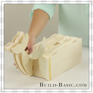 Diy Tissue Box Cover By Build Basic - Plywood Clipart