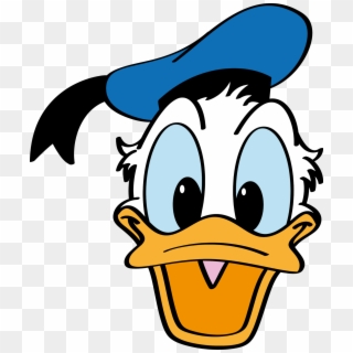 Donald Duck Daffy Duck T-shirt Clip Art - Donald Duck Head Png Transparent Png