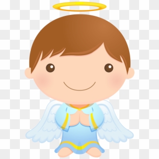 Cherub Angel First Communion Clip Art - Boy Angel Clipart Png Transparent Png