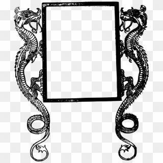 This Free Icons Png Design Of Dragon Frame Clipart