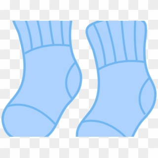 Blue Socks Clipart - Png Download