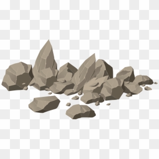Rock Stone Vector Png - Stone Vector Png Clipart