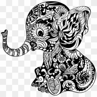 Download Elefante Mandala Png Painted Festival Indian Elephants Clipart 3376668 Pikpng
